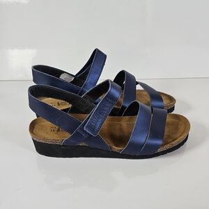 NAOT Footwear Women's Kayla Leather Sandal Arch Support Size 10 Size 41